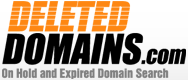 deleted domains logo