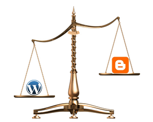 wordpress vs blogger