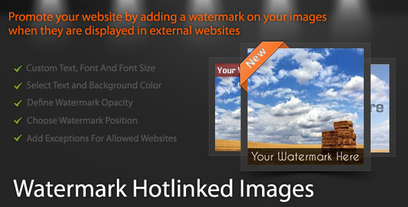 Watermark Hotlinked Images WordPress Plugin